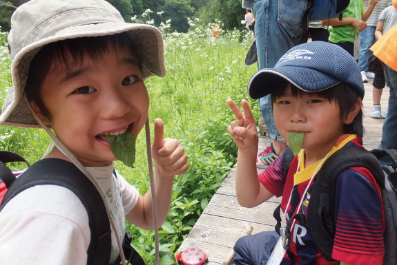 子どもたちが自然とふれあえる社会を目指して
